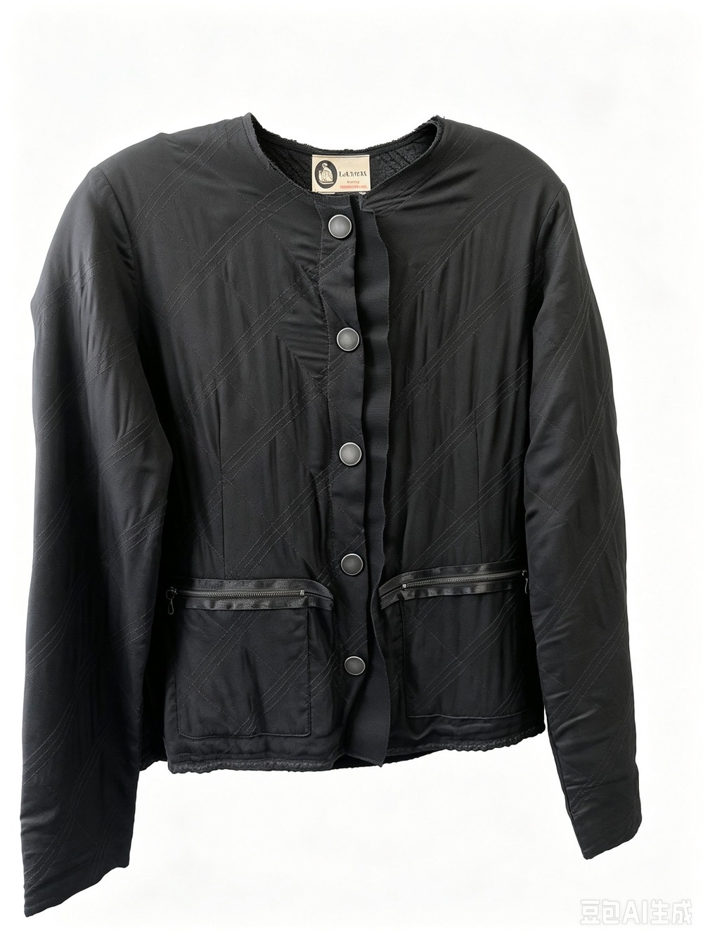 Lanvin black silk jacket